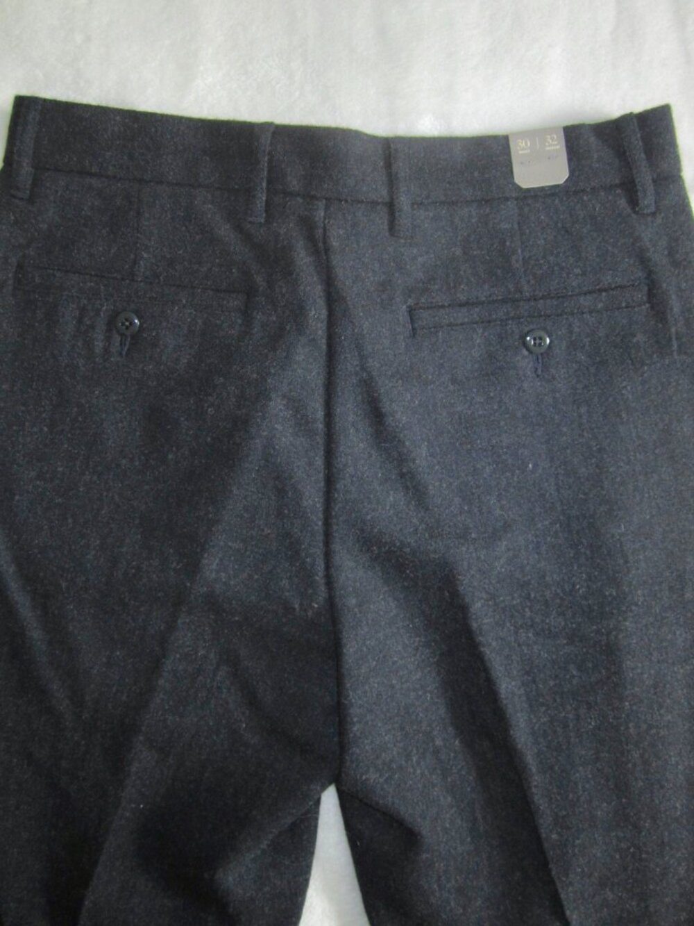 NWT J CREW Classic Creased Trouser Pants Japanese Wool Blend Style CF636 30 x 32 - Picture 6 of 7